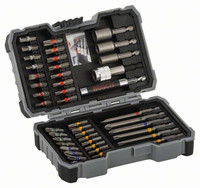 Extra Hard Schrauberbit Mixed Sets, PH, PZ, T, SL, H und Quick Change-Universalhalter und Universalmagnethalter