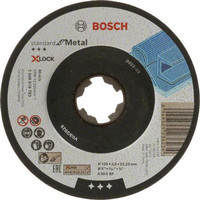 Standard for Metal X-LOCK Gekröpfte Trennscheiben, 22,23-mm-Bohrung für kleine Winkelschleifer
